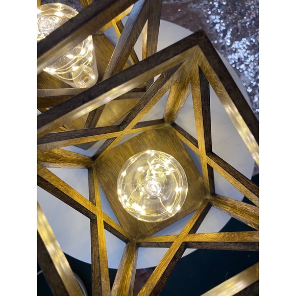 🚨SOLD🚨 Farmhouse Lamp Set - Picture 4 of 7